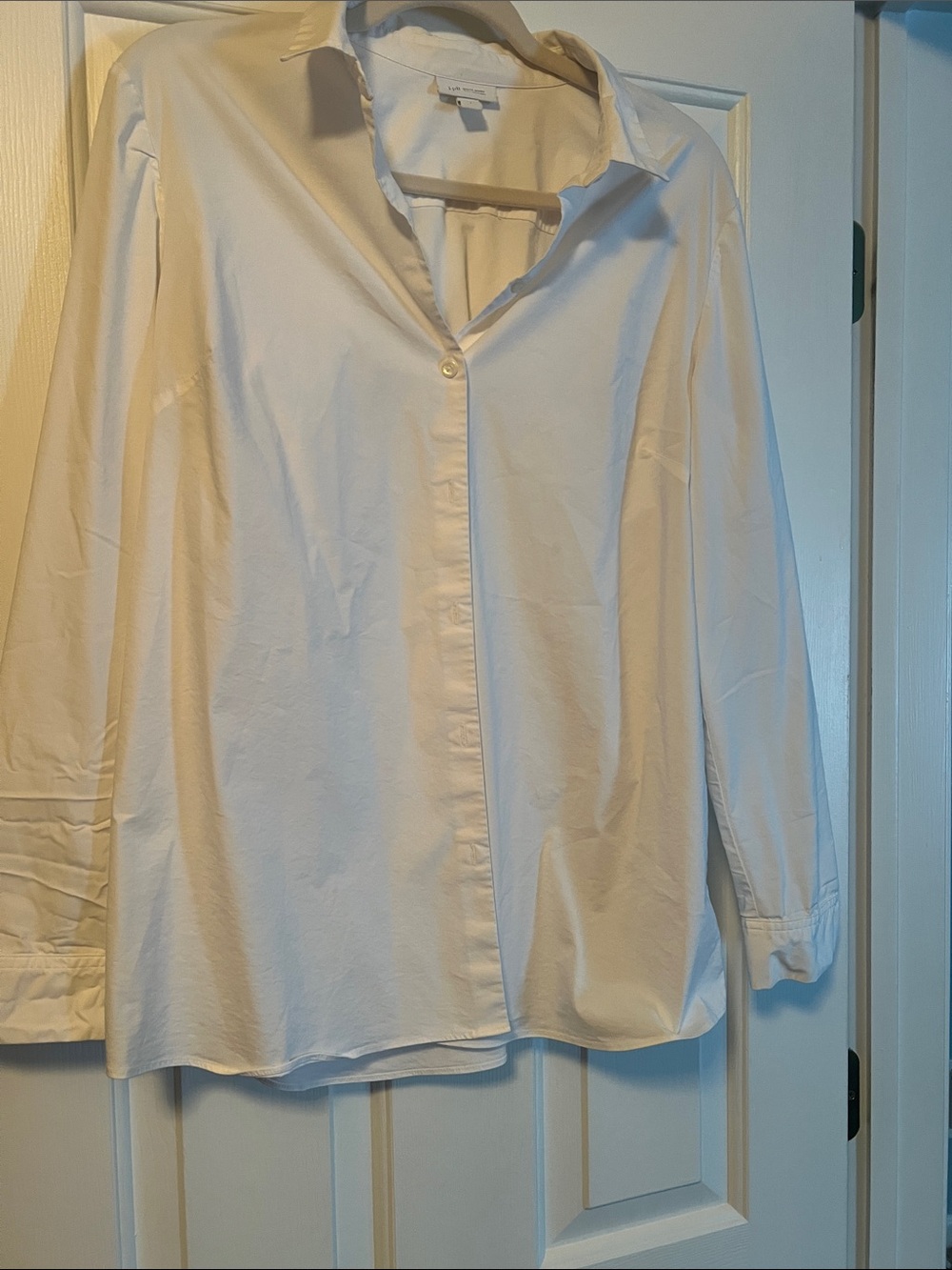 J. Jill White Button-Down Shirt